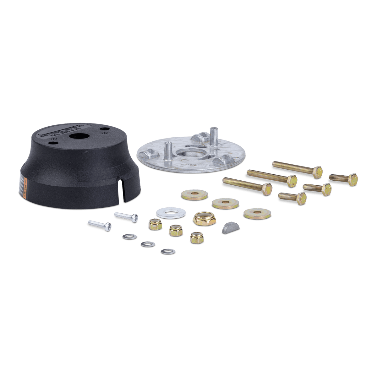 Bezel Plate Rack Dometic Bezel Kit, Black Back Mount Rack — Freeport Marine Supply