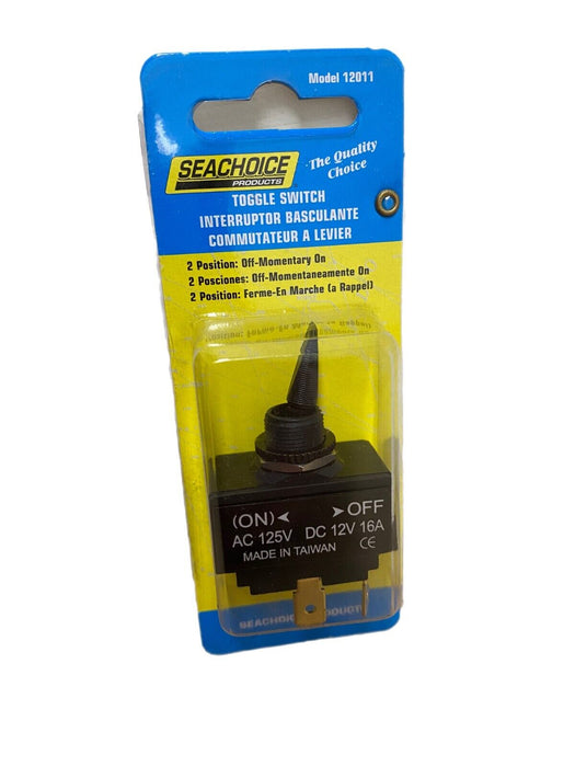 Seachoice 12011 Toggle Switch - Mom On/Off Spst - 2 Blade