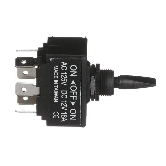 Seachoice 12021 Toggle Switch - On/Off/On Spst 6 Connector, 25A @ 12V