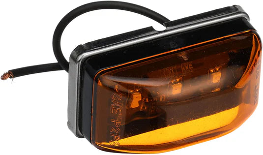 Seachoice 50-52561 LED Sealed Stud Mount Side Marker/Clearance Light Amber