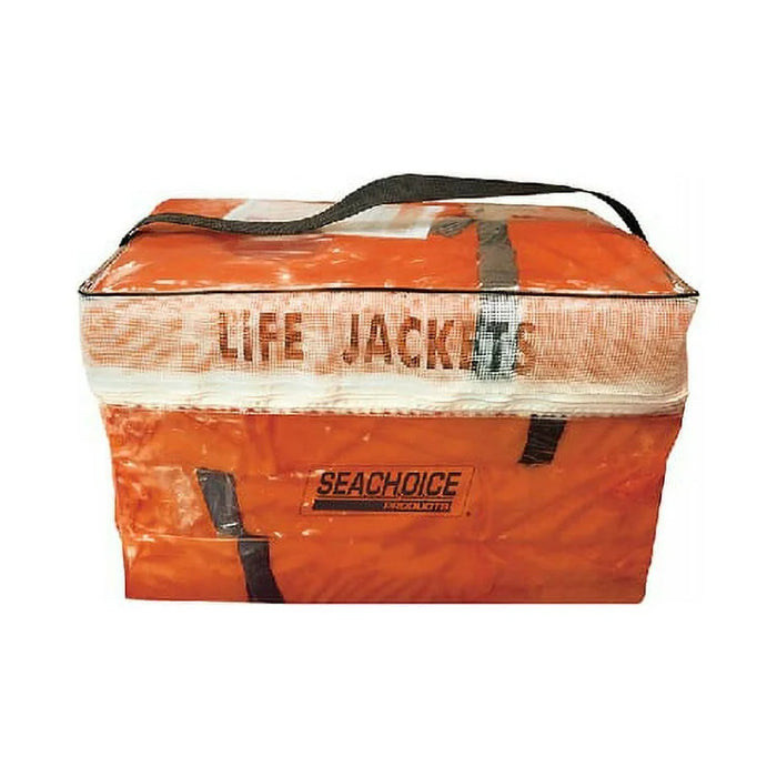 Seachoice 50-85510 Life Vest 4 Pack with Bag Type Ii Orange Adult Universal