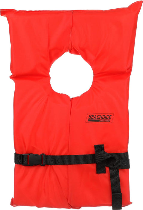 Seachoice 50-85520 Chaleco salvavidas adulto universal tipo Ii estilo Ak-1 naranja