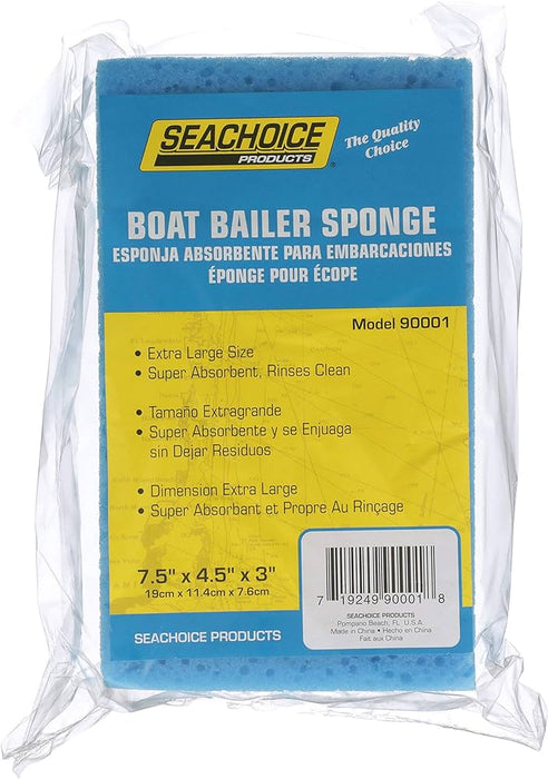 Seachoice 50-90001 Esponja para achicador de barcos, azul