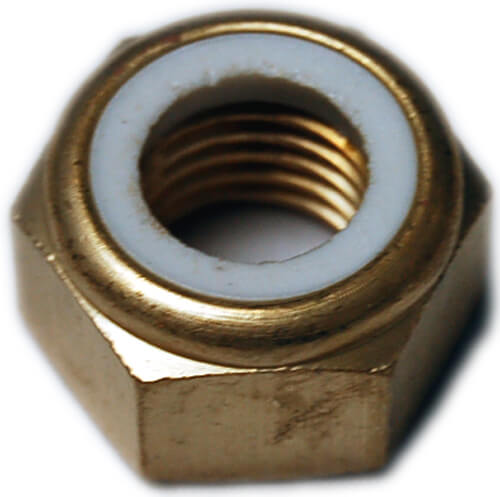 SidePower Locknut, M16, Brass, for Propellers - SP125/SE130 | SE120/150, SP155/SE170, Se210, Sp240/285