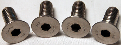 SidePower Screw, M-10 x 25mm, Flat Head, Set of Four | Used for IP Adapter SE100IP and Larger