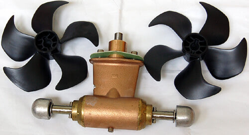 SidePower Gear Leg Assembly, Sealed Incl. Prop'S & Anodes | Used On Model Sh240