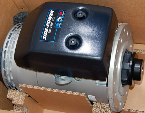 SidePower Motor Assembly Complete, 48V for Sp285/Se300 | Includes Solenoid, Control Box, Coupling