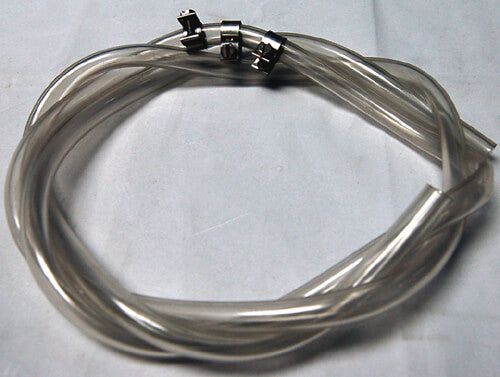 SidePower Oil Hose, with Clamps for Oil Reservoir | Used On All Oil Fed Gear Legs 6mm Or 1/4" ID