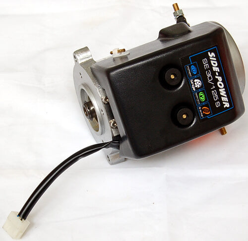Conjunto de motor SidePower completo, 12 V para SP30 y Se30 | Incluye pasador de seguridad/anillo de retención y acoplador/pasador de arrastre