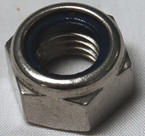 SidePower Locknut, M12, for Propeller - 185mm (7.5") Tunnels | Used On Se60, Se80, SE100, Sp55, SP75, SP100 & 4Hp