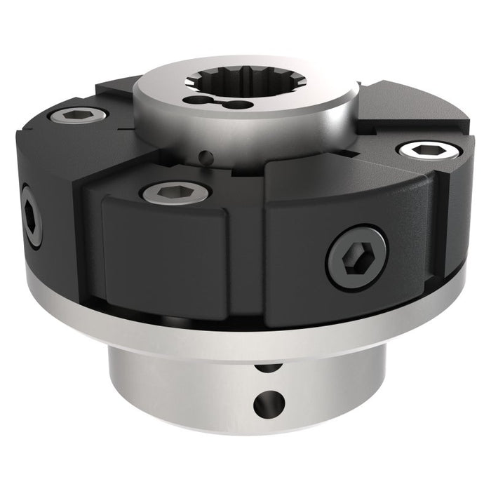 Acoplador flexible SidePower, completo (1 pieza) para Sh420/550 | Motor hidráulico con eje estriado SAE-C de 14 dientes
