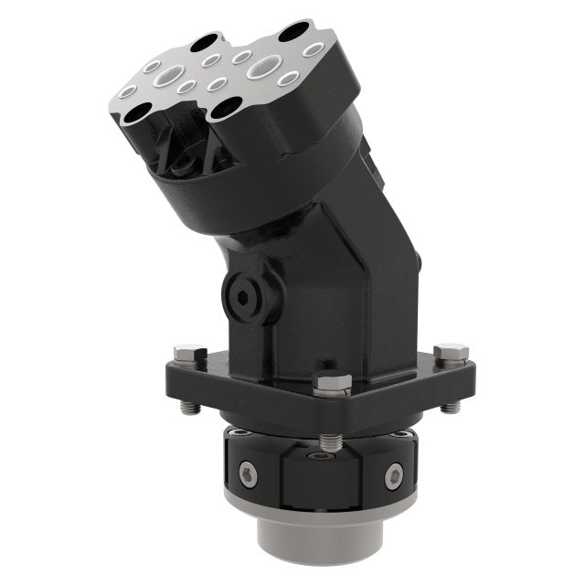 Conjunto de motor SidePower, hidráulico, Ba45 | con placa de montaje y acoplador