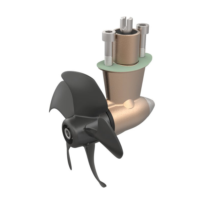 SidePower Gear Leg Assembly, Complete, Sealed for Se50 | Includes Propellor and Anode