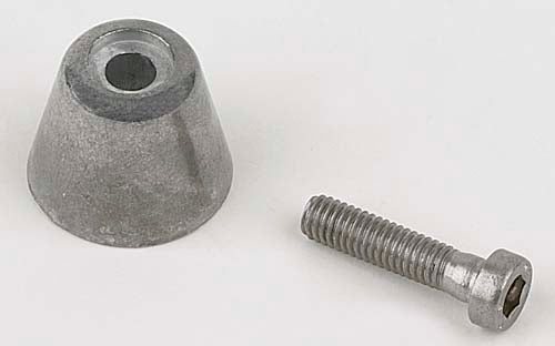SidePower Anode Kit, Zinc with Screw | for Older 4 & 6 Hp/3-Blade Props, Screw Included
