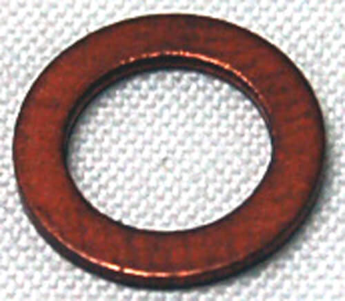 SidePower Gasket, Copper, for Oil Drain Screw In Gear Leg | Used On 4Hp Sp55, SP75, 7Hp, Sp95 Oil Fed Gear Leg