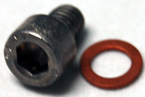 SidePower Screw, Drain Screw & Gasket for Oil Fed Gear Leg | Used On Models SP30, SP35 and SP40