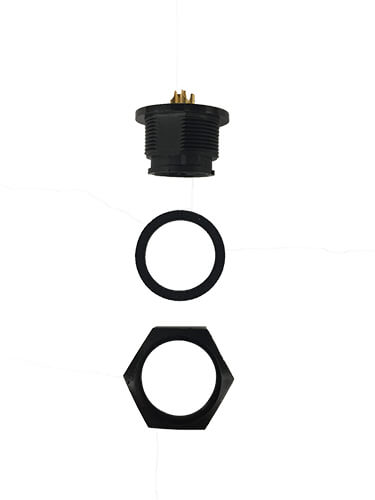 Conector SidePower, toma de encendido/apagado para carcasa de motor IP | para arnés de control, instalado de fábrica