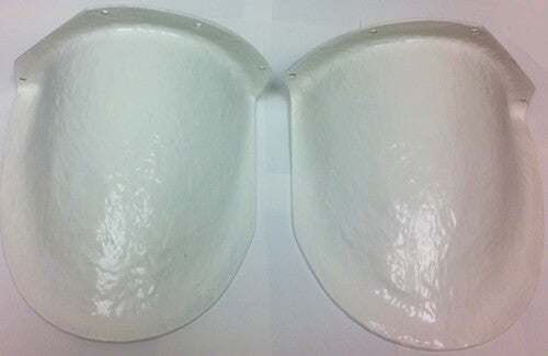 SidePower Cowlings, Set for 185mm (7.28") Sx Stern Tunnel | Composite, Long