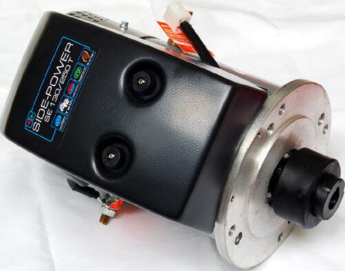 SidePower Motor Assembly Complete, 24V, for SP125 and SE130 | Includes Solenoid, Control Box, Coupling