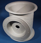 SidePower Stern Tunnel, GRP, Ready Bored, with Extension | Harness for Control Box, for SE130, 170, Sh240