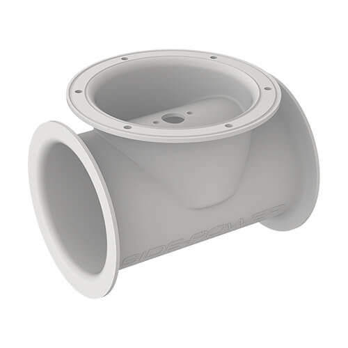 SidePower Stern Tunnel, GRP, Ready Bored, | for All 386mm Thrusters