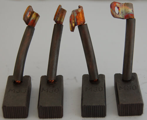 SidePower Brush Set, 12V, 4 Count Not Including Springs | Used On SP30, Se30 12V. K Version