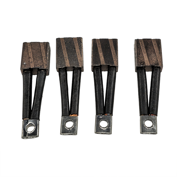 SidePower Brush Set, 12V, 4 Count Not Including Springs | Used On Se25, 30, 40 12V, R-Type Motor