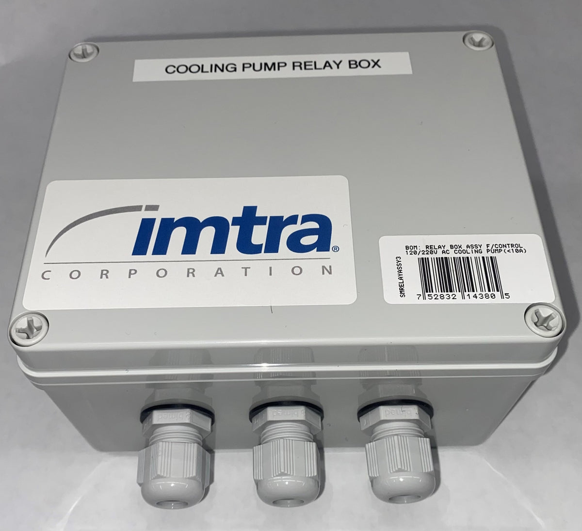 SidePower Relay Box Assembly | for Control of 120/220VAC Cooling Pump ...