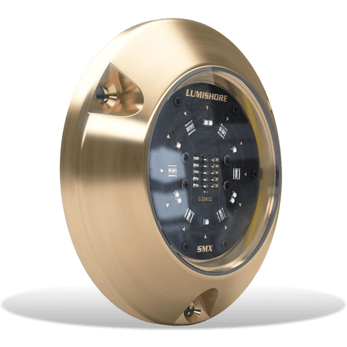Lumishore Ora SMX53-B, Blue, 90 Degree Beam | 10.5-31V, Bronze Body, 3000 Lumens