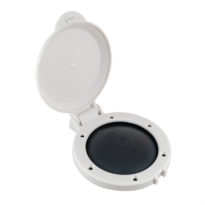 Pedal Imtra de alta resistencia con cubierta, color blanco