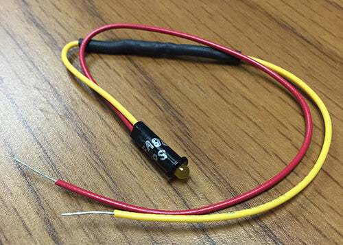 Imtra Amber LED Indicator Light, 24V | for Series 187 Breaker Panel