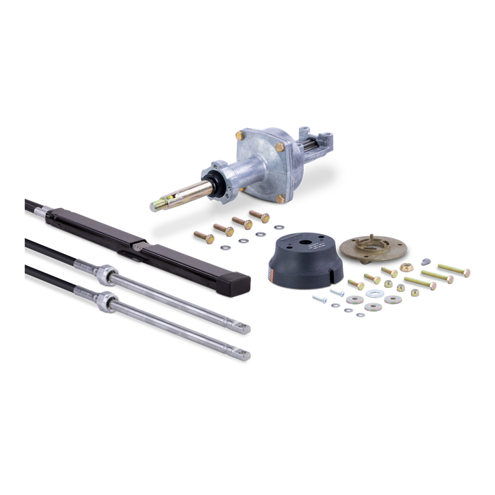 Kit de dirección Dometic Pro con cable dual de 13', sistema de bastidor sin retroalimentación