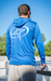 Men's Hooded Fishing Shirt with Star Logo