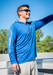 Men's Hooded Fishing Shirt with Star Logo