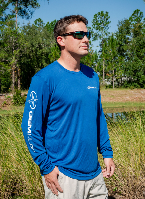 Men's Fishing Shirt with Gemlux Star Logo
