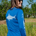 Women's Fishing Shirt with Swordfish