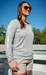 Women's Fishing Shirt with Swordfish