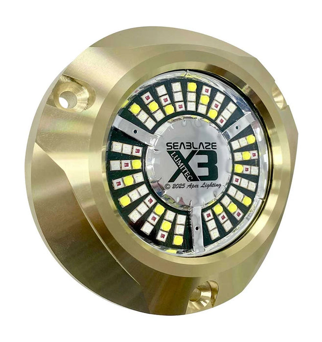 Lumitec – 101946 – SeaBlaze X3 LED Underwater Light - Spectrum