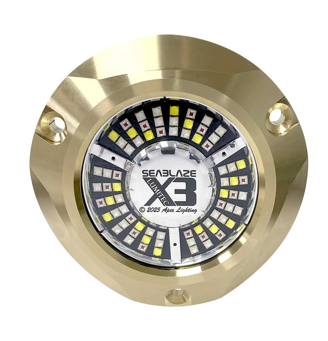 Lumitec – 101946 – SeaBlaze X3 LED Underwater Light - Spectrum