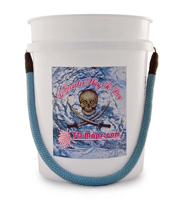 TD Mop Bucket with Rope Handle- 5 Gallon- TDBUCKET