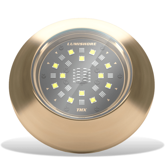 Lumishore Ora THX204 - White, 110 Degree Beam | 10.5-31 Volts, Bronze Body, 6,100 Fixture Lumens