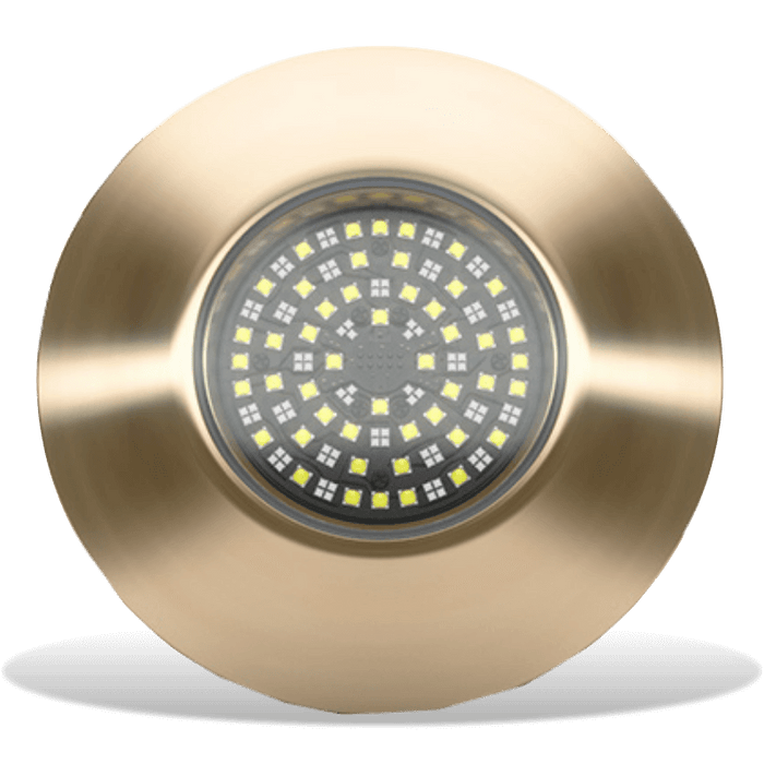 Lumishore TIX1604 Supra Thru-Hull Interchangeable Bl/Wh | 24V 20,000 Fixture Lumens 110 Degree Internal Dr