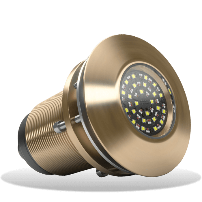 Lumishore TIX804 (Single Light) Eos RGBw Thru-Hull Uwl | 12/24V 12,000 Fixture Lumens 110 Degree Beam