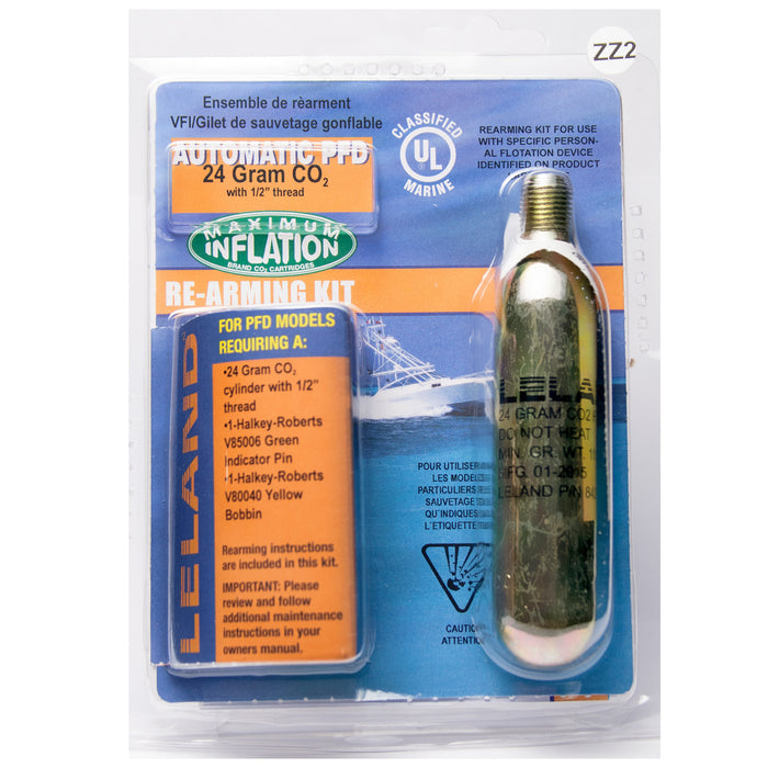 Leland 24-Gram Inflatable PFD Rearming Kit for V85000 Series, Auto