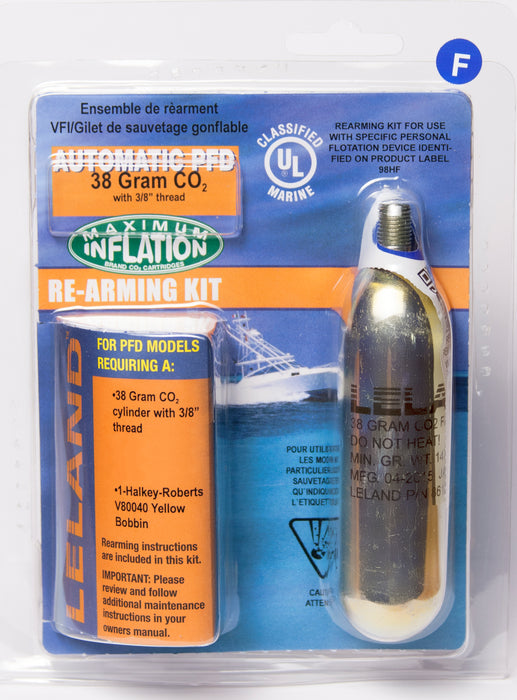 Leland 38-Gram Inflatable PFD Rearming Kit  for V85000 Series - Auto