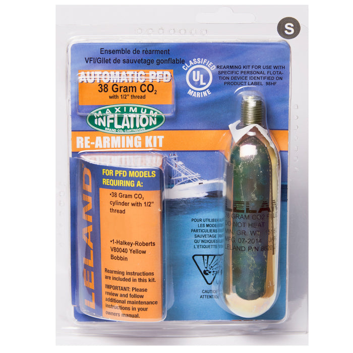 Leland 38-Gram Inflatable PFD Rearming Kit for V85000 Series, Auto