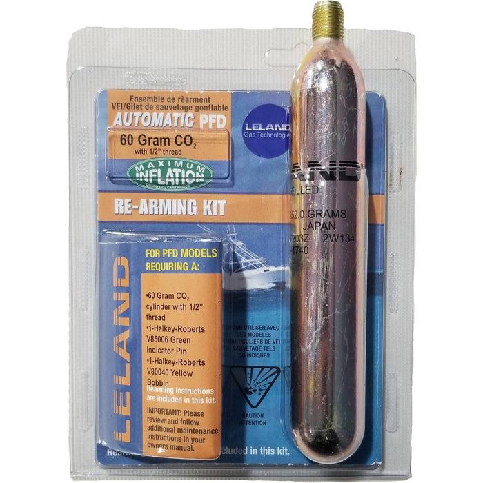 Leland 60-Gram Inflatable PFD Rearming Kit for V85000 Series, Auto
