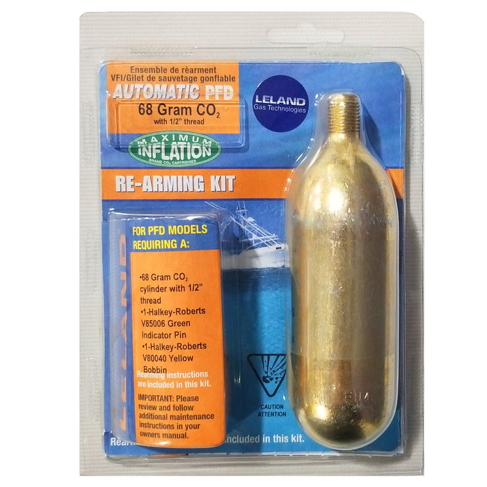 Leland 68-Gram Inflatable PFD Rearming Kit for V85000 Series, Auto