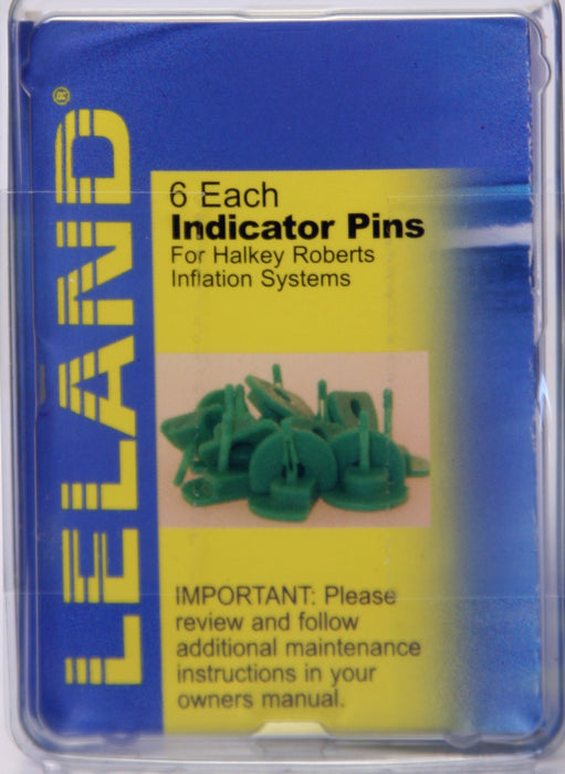 Leland V85006-00006 - Green Indicator Pins (6/Pack)