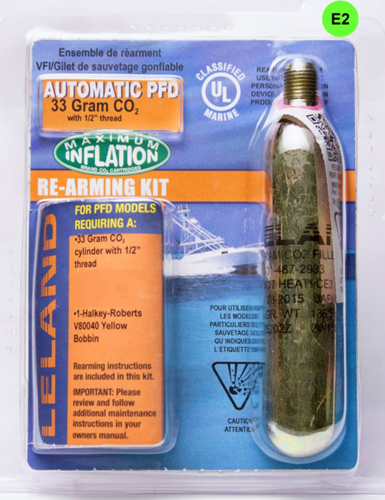 Leland 33-Gram Inflatable PDF Rearming Kit for V95000 Series - Auto